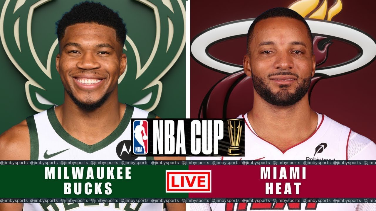 MILWAUKEE BUCKS VS MIAMI HEAT | NBA LIVE TODAY | PLAY-BY-PLAY SCOREBOARD 2025