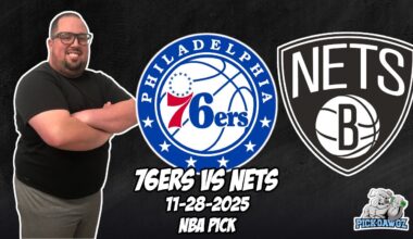 Philadelphia 76ers vs Brooklyn Nets 11/28/25 NBA Free Picks & Prediction | NBA Betting Tips