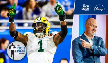 Rich Eisen Reacts to the Green Bay Packers' Pivotal Thanksgiving Day Win Over the Detroit Lions