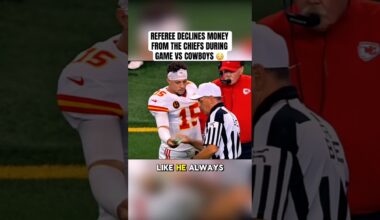 Referee REJECTS A BRIBE from the Kansas City Chiefs during game vs Dallas Cowboys 😳