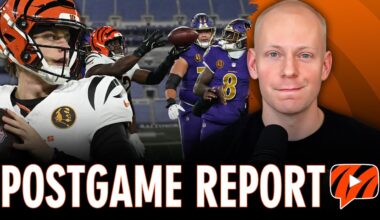 Postgame Report: Bengals Dominate Ravens as Joe Burrow Returns in 32-14 Win
