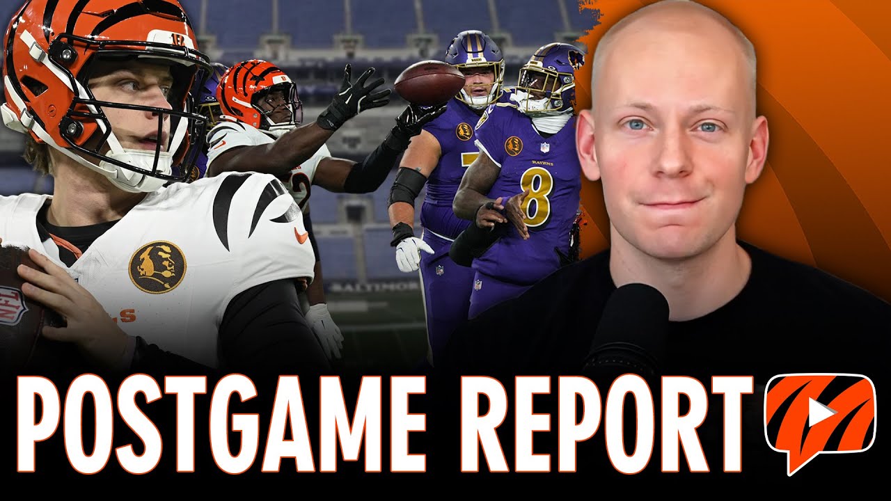 Postgame Report: Bengals Dominate Ravens as Joe Burrow Returns in 32-14 Win
