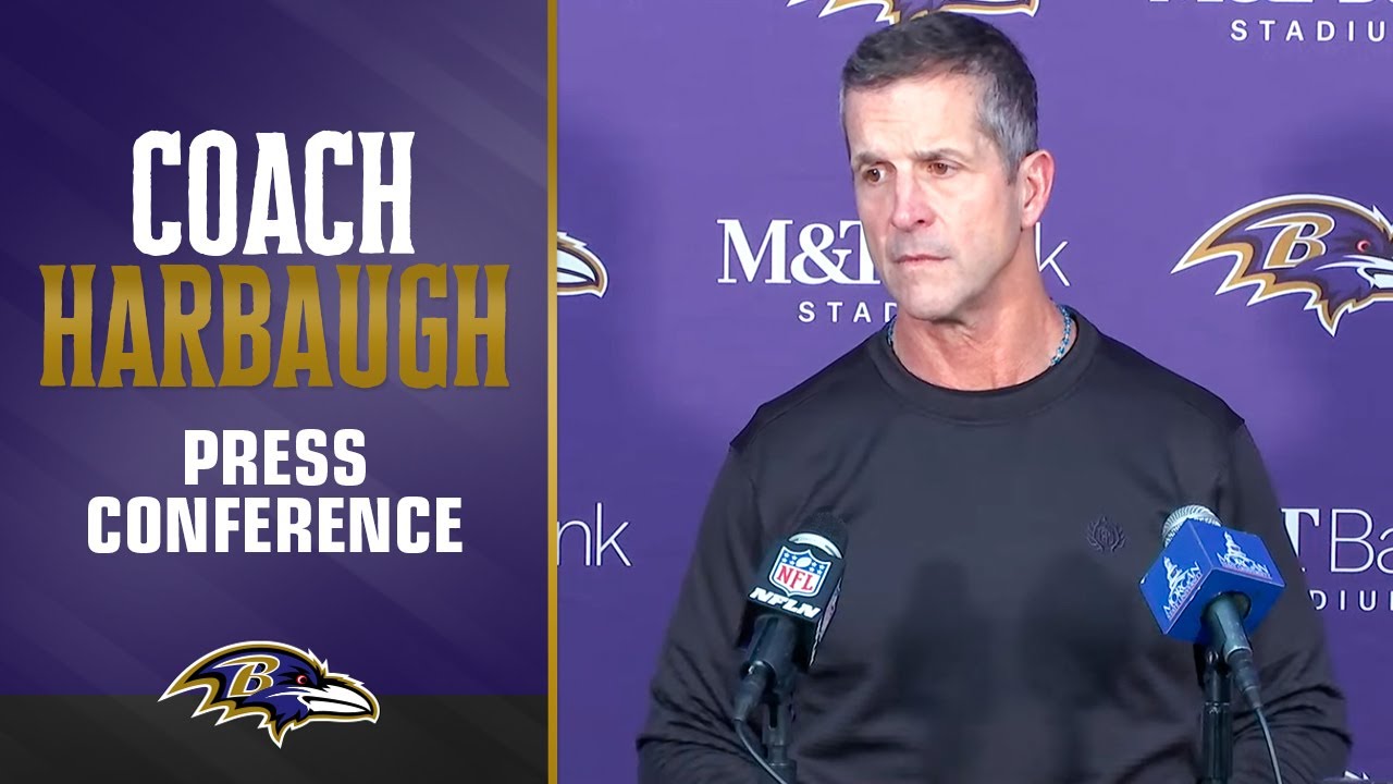 John Harbaugh on Falling to the Bengals on Thanksgiving | Baltimore Ravens