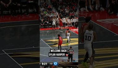 Dylan Harper back where he left off 🔥 #nba #spurs #dylanharper 📺 FanDuelSN SW