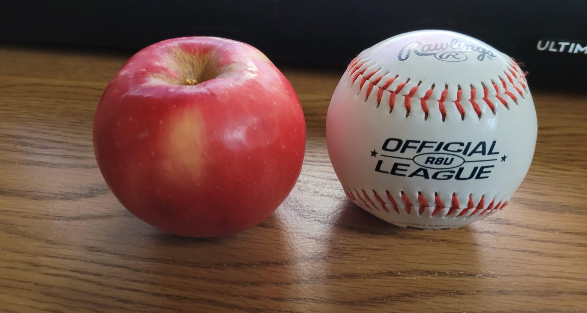 How would a pitcher do if they had to throw an apple instead of a baseball. Besides the apple being destroyed of course.