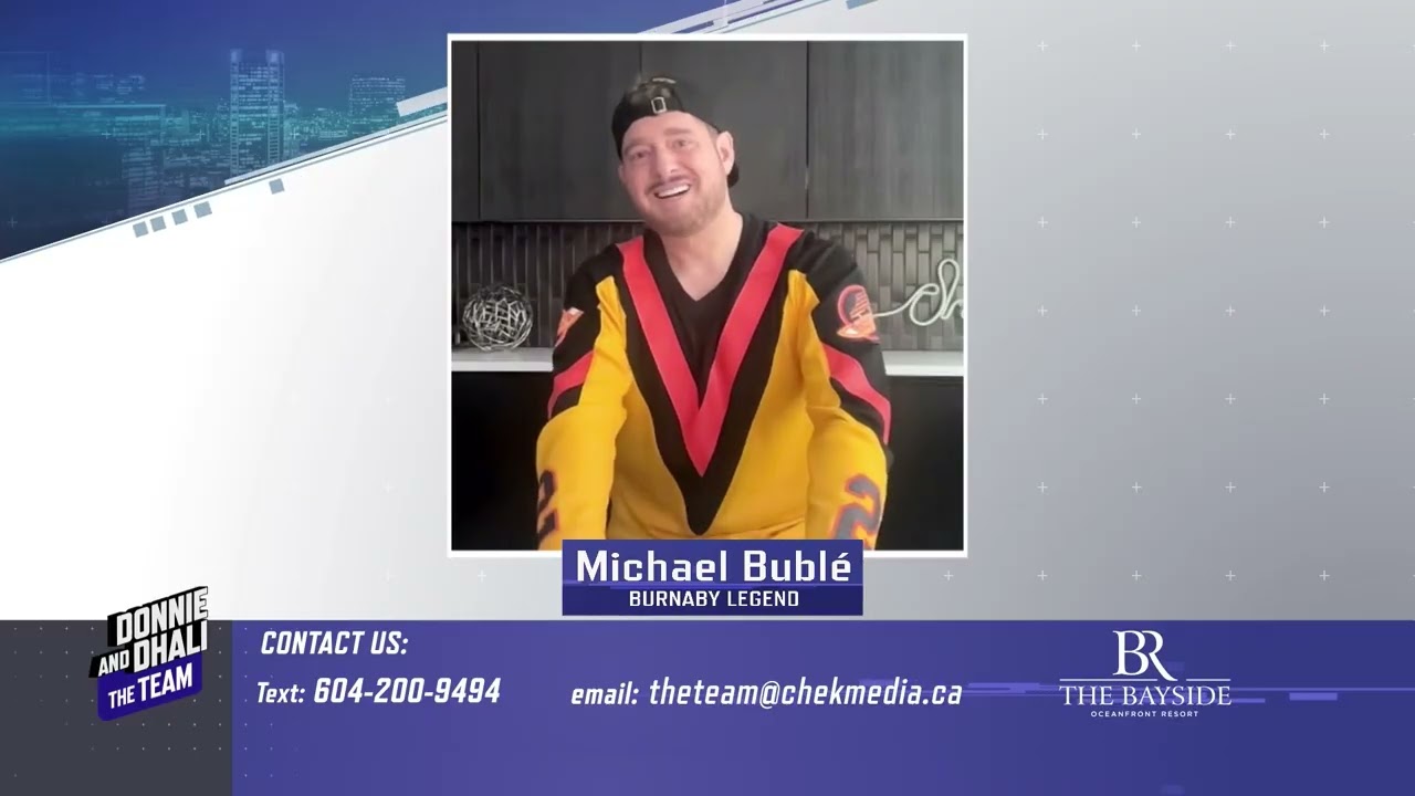 Michael Buble on the reaction to his Instagram posts, belief in Canucks management and more