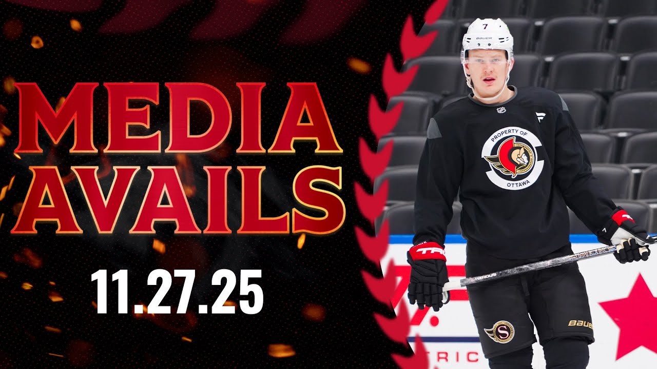 Brady Tkachuk Media Availability - Nov. 27