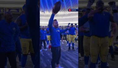 “OUTSTANDING JOB!” 👏 #rams #nfl #shorts