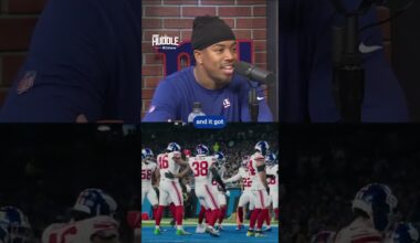 Jevón Holland talks us through his interception vs. Lions #shorts #nfl #giants #newyorkgiants