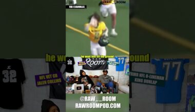 LOL NFL Vets CAN'T BELIEVE Jameson Williams Inspired Celly In High School Game #nfl #shorts #podcast