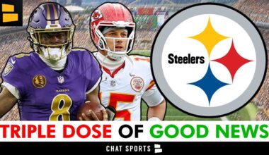 The Pittsburgh Steelers Got A TRIPLE DOSE Of GOOD NEWS On Thanksgiving Day!