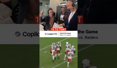 “Larvadain, He has room to run!” Call of the Game | Week 12 vs. Raiders