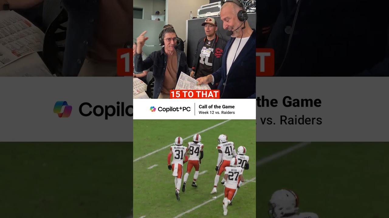 “Larvadain, He has room to run!” Call of the Game | Week 12 vs. Raiders