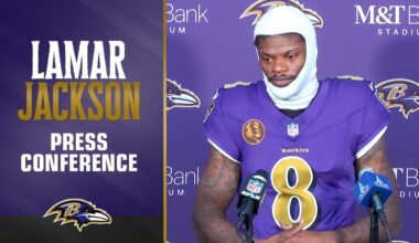 Lamar Jackson on His Performance Against the Bengals | Baltimore Ravens