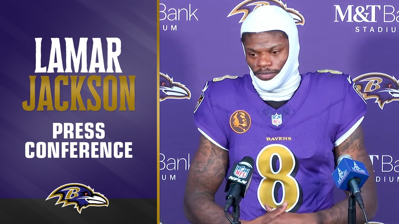 Lamar Jackson on His Performance Against the Bengals | Baltimore Ravens
