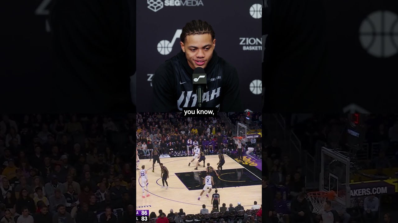 mastering the midrange game 🔑#utahjazz #nba #keyontegeorge #basketball