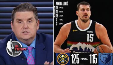 NBA TODAY | Nikola Jokic is definity NBA MVP - Brian Windhorst on Nuggets def. Grizzlies 125-115