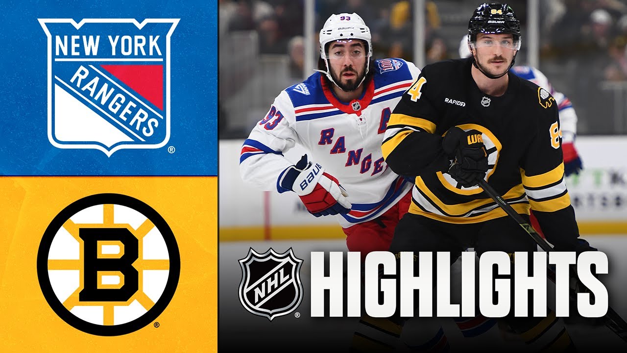 New York Rangers vs. Boston Bruins | NHL Highlights | November 28, 2025