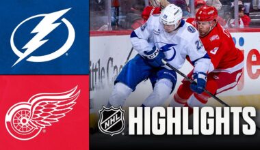 Tampa Bay Lightning vs. Detroit Red Wings | NHL Highlights | November 28, 2025