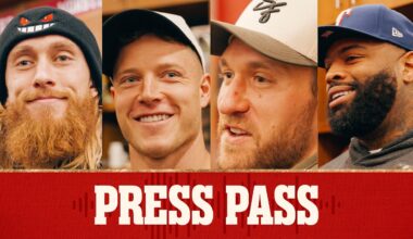 Kittle, McCaffrey, Juszczyk, and Williams Preview Browns Matchup | 49ers