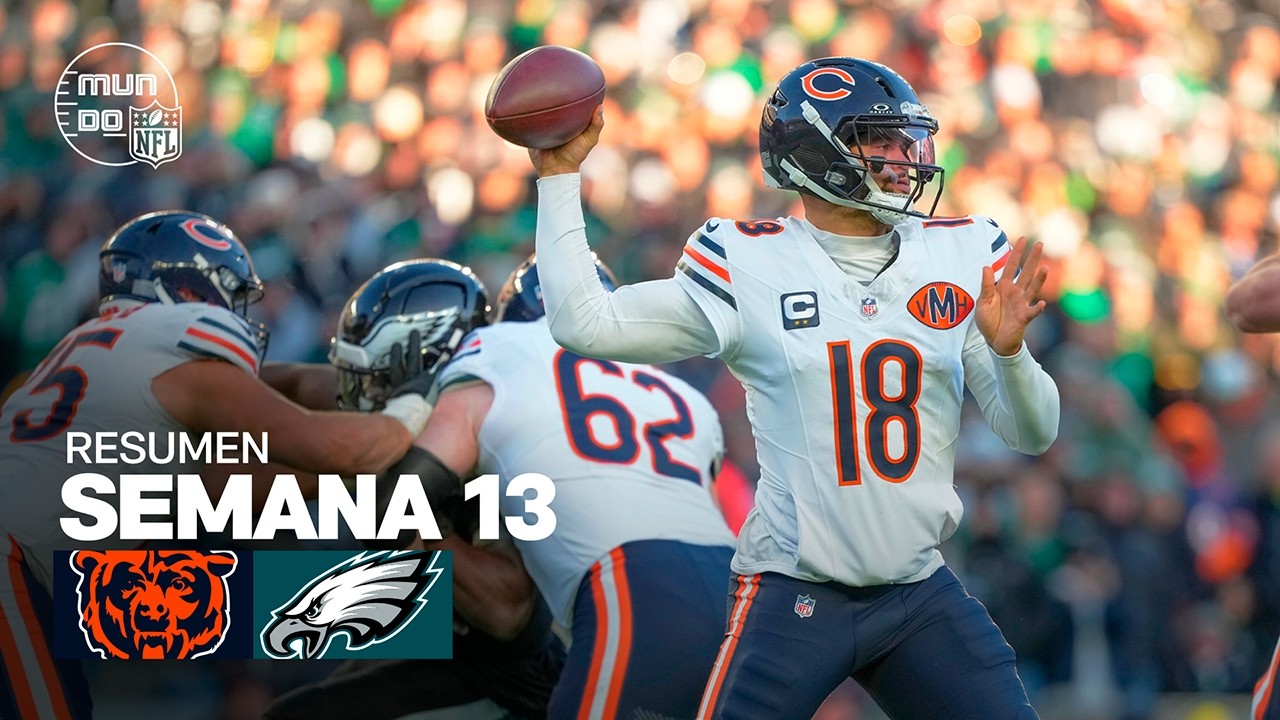 Chicago Bears vs. Philadelphia Eagles | Resumen NFL en español - Semana 13 | NFL Highlights 2025
