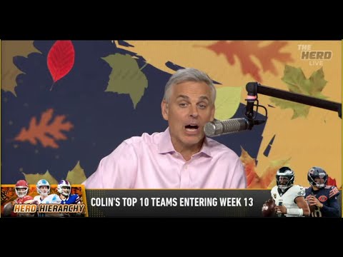 THE HERD | Colin Cowherd's WILD TOP 10 NFL TEAMS, Broncos RISE, Eagles DROP, Chiefs DROP