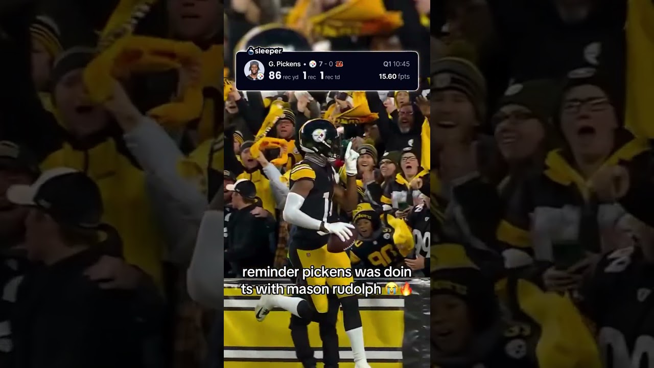 Steelers really traded Pickens for a 3rd round pick 😭