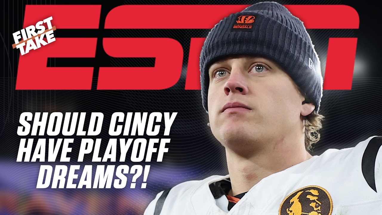 Stephen A. thinks Joe Burrow & the Bengals can play SPOILER, but not make the playoffs? | First Take