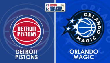 Detroit Pistons vs Orlando Magic NBA Cup Live Scoreboard