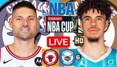 LIVE: CHICAGO BULLS vs CHARLOTTE HORNETS | NBA | PLAY BY PLAY | SCOREBOARD