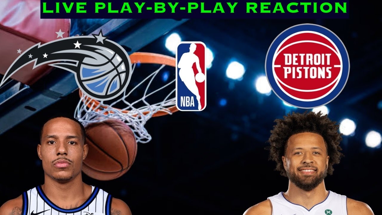 Orlando Magic vs Detroit Pistons NBA Play-By-Play Reaction 11/28/25 LIVE
