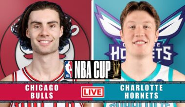 CHICAGO BULLS VS CHARLOTTE HORNETS | NBA CUP LIVE TODAY | PLAY-BY-PLAY SCOREBOARD 2025