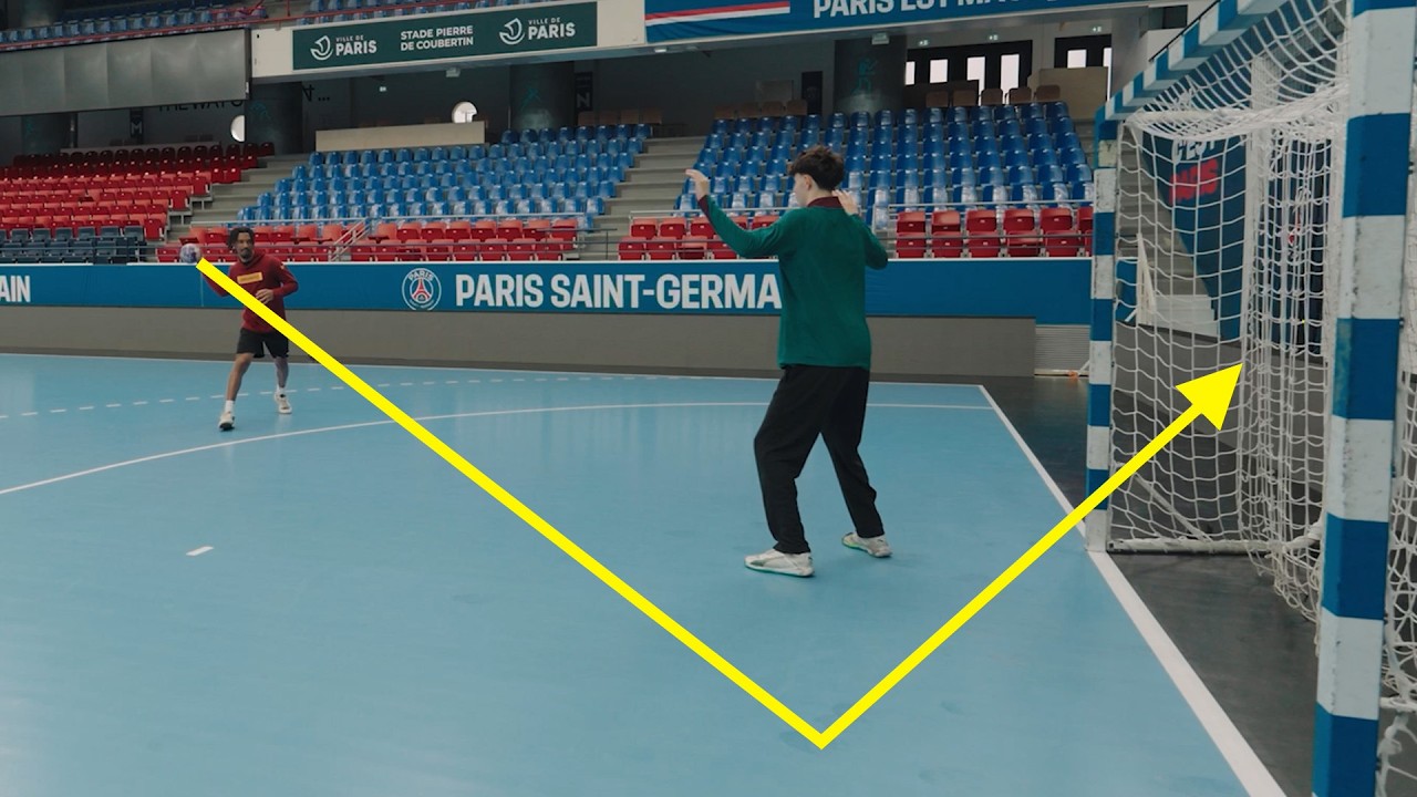 Jayden Daniels Learns Handball from an Olympian!