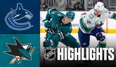 Canucks vs. Sharks | NHL Highlights | November 28, 2025