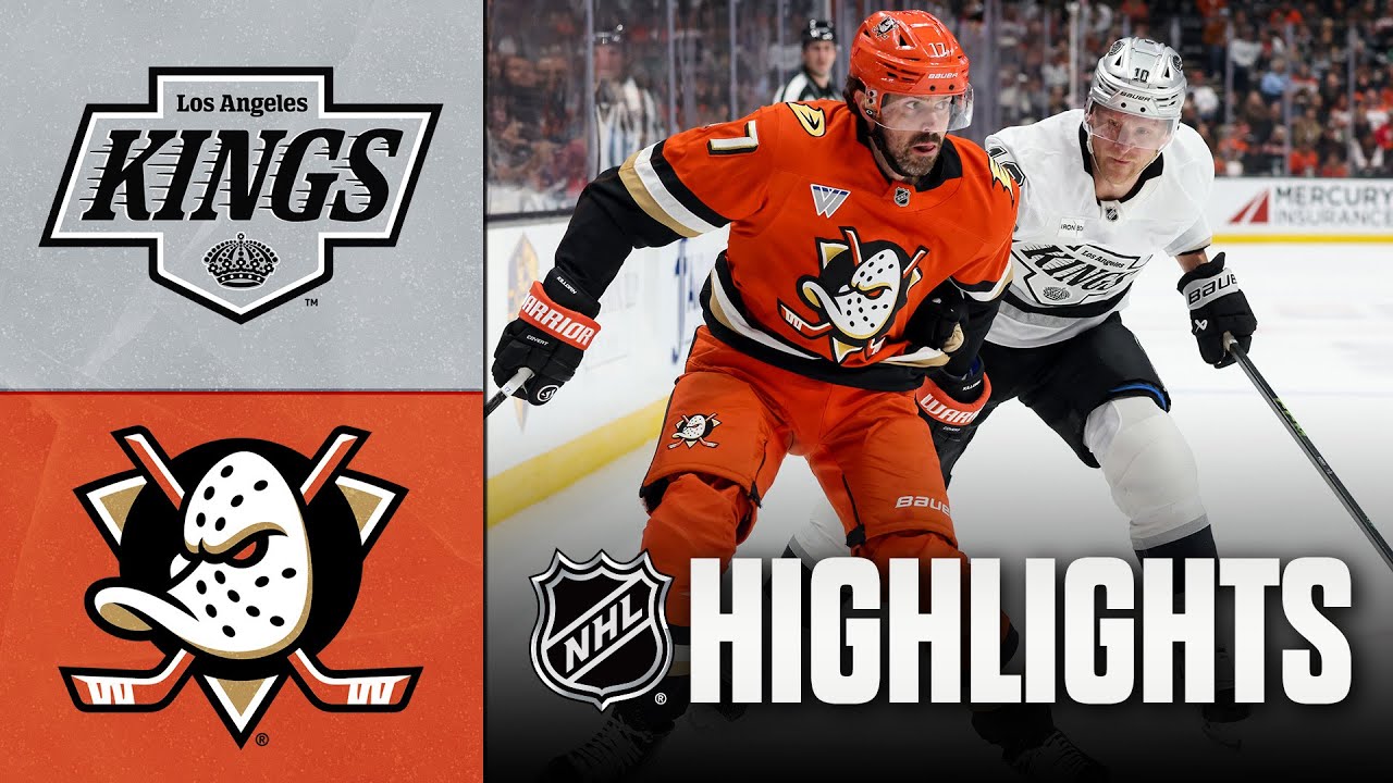 Kings vs. Ducks | NHL Highlights | November 28, 2025