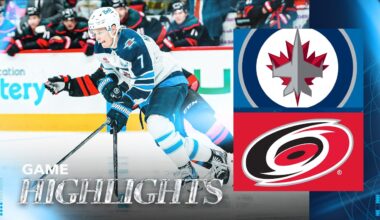 Carolina Hurricanes vs. Winnipeg Jets - Game Highlights