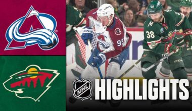 Colorado Avalanche vs. Minnesota Wild | NHL Highlights | November 28, 2025
