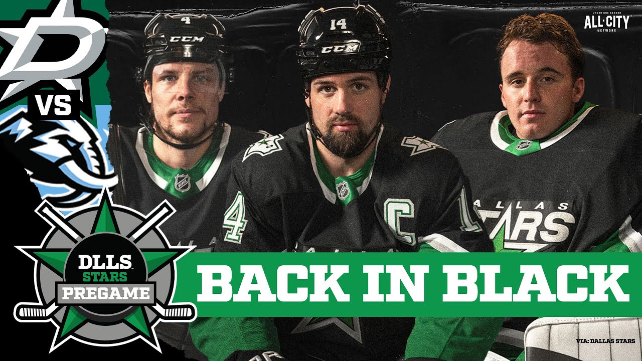 Stars Debut New Alternate ‘99 Jerseys Tonight vs. Utah Mammoth  - Game 25 | DLLS STARS PREGAME