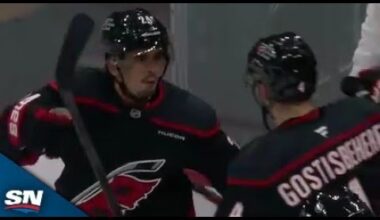 Hurricanes' Seth Jarvis Records Second Career Hat Trick Against Hometown Team