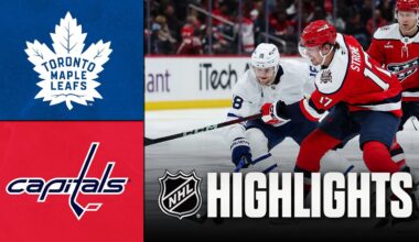 Maple Leafs vs. Capitals | NHL Highlights | November 28, 2025