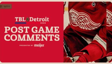 Dylan Larkin, JT Compher, Todd McLellan Post Game Comments vs. TBL | Nov. 28, 2025