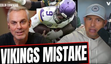 Why Minnesota Vikings will move off J.J. McCarthy | Colin Cowherd NFL