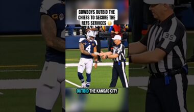 Dallas Cowboys OUTBID the Kansas City Chiefs to BUY the REFS 😳
