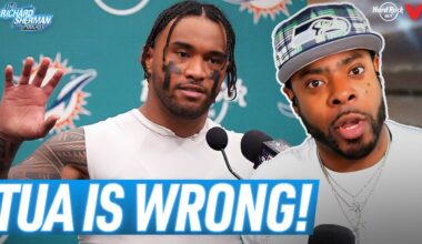 Richard Sherman DESTROYS Tua Tagovailoa for CALLING OUT Miami Dolphins teammates