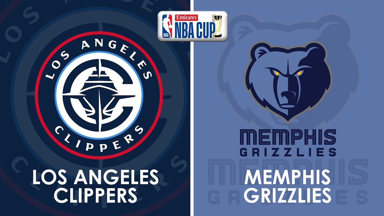 LA Clippers vs Memphis Grizzlies NBA Cup Live Scoreboard