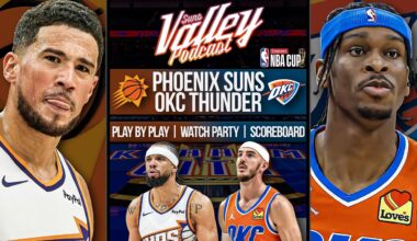 Phoenix Suns at OKC Thunder | LIVE Reaction | Scoreboard | Play By Play | Postgame Show