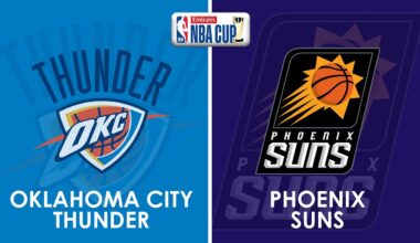 Oklahoma City Thunder vs Phoenix Suns NBA Cup Live Scoreboard