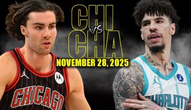 Chicago Bulls vs Charlotte Hornets Full Game Highlights - November 28, 2025 | NBA Season
