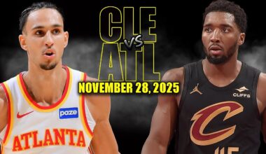 Cleveland Cavaliers vs Atlanta Hawks Full Game Highlights - November 28, 2025 | NBA Season