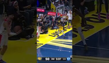 T.J. McConnell Goes Fullcourt to Pascal Siakam Who Drops the Hammer 🔨